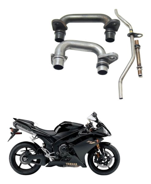 Tubo Conexão Óleo Yamaha Yzf R1 07-08 Original