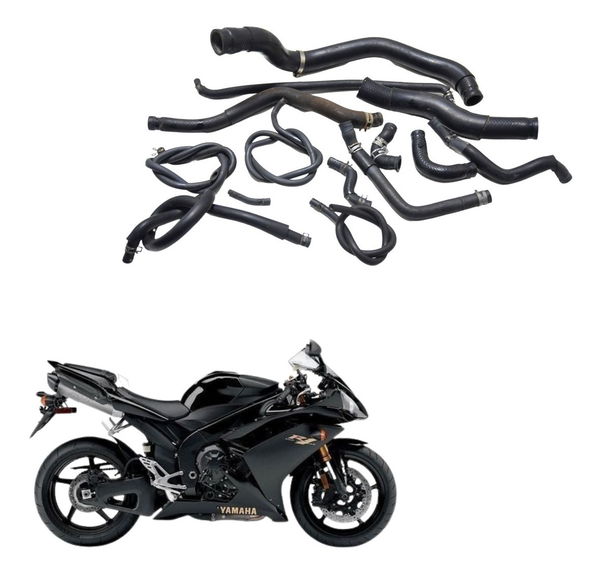 Kit Mangueiras Yamaha Yzf R1 07-08 Original