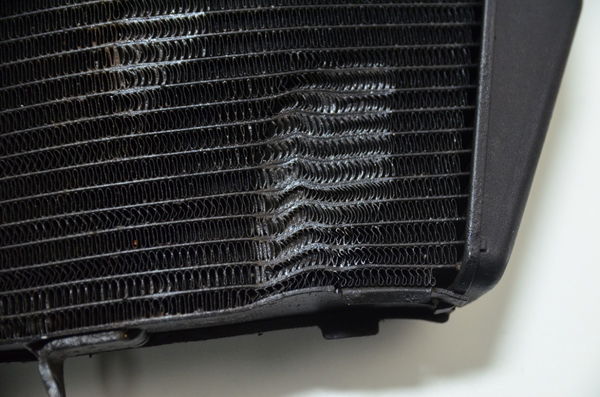Radiador C/ Avaria Honda Cbr 1000 Rr 04-07 Original