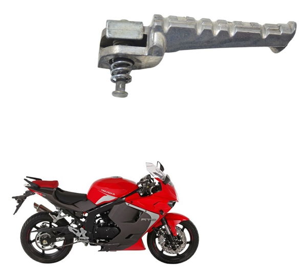 Pedaleira Traseira Dir Kasinski Comet 250 Gtr 11-12 Original