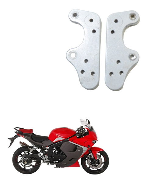 Par Suporte Pedaleira Diant Kasinski Comet 250 Gtr 11-12