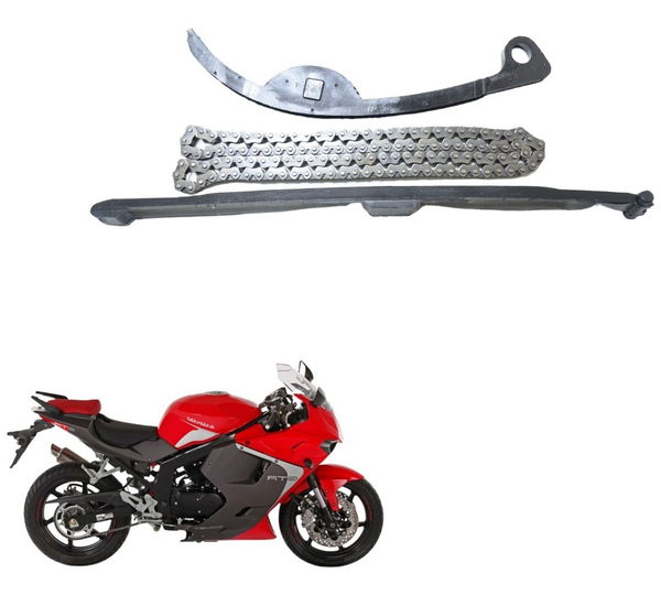 Kit Guia Tensor Corrente Kasinski Comet 250 Gtr 2013 Orig