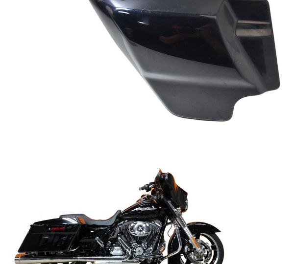 Carenagem Lateral Esquerda Harley Street Glide Touring 11-13 Preto