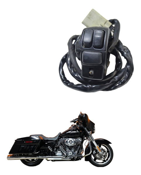 Chave Punho Luz Harley Street Glide Touring 11-13