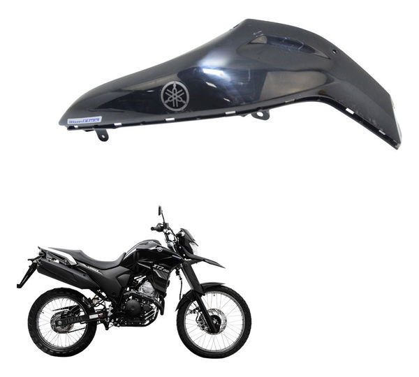 Capa Tanque Esquerda Yamaha Xtz Lander 250 19-22 Original Preto