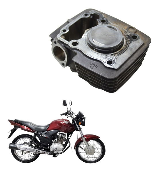 Cilindro Pistão Anéis Honda Cg 150 Es 2011 Original