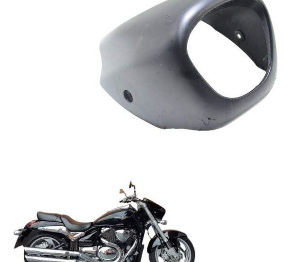 Carenagem Farol C/ Avaria Suzuki Boulevard M1500 2011 Orig Preto