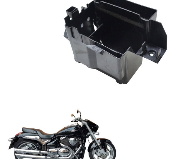 Caixa Bateria C/ Avaria Suzuki Boulevard M1500 2011 Original Preto
