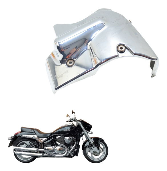 Acabamento Motor Esquerdo Suzuki Boulevard M1500 2011 Orig