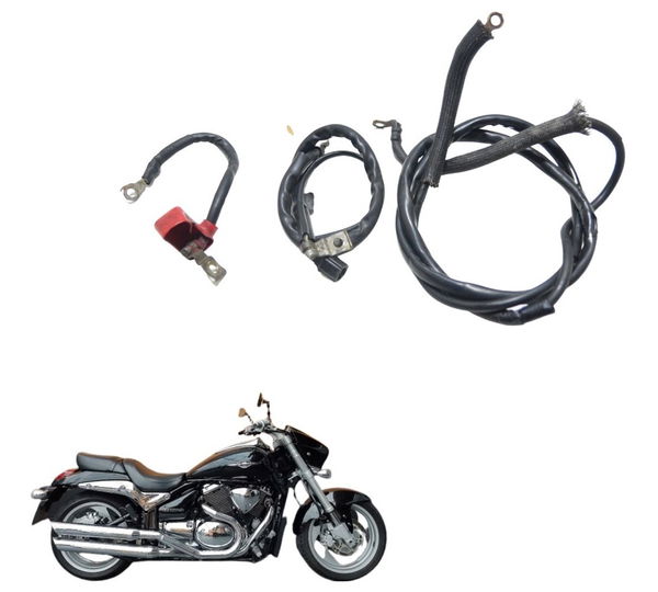 Cabo Bateria +/- Suzuki Boulevard M1500 2011 Original