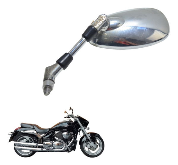 Espelho Esquerdo C/ Avaria Suzuki Boulevard M1500 2011 Orig