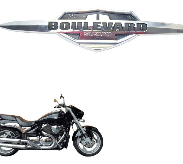 Emblema Direito Suzuki Boulevard M1500 2011 Original