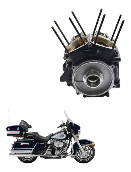 Bloco Motor Baixa Nfe Harley Electra Glide 1450 00-03