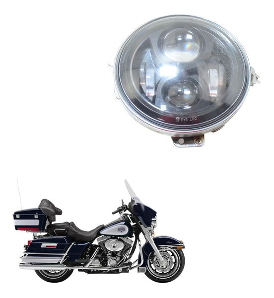 Farol Led Harley Electra Glide 1450 00-03