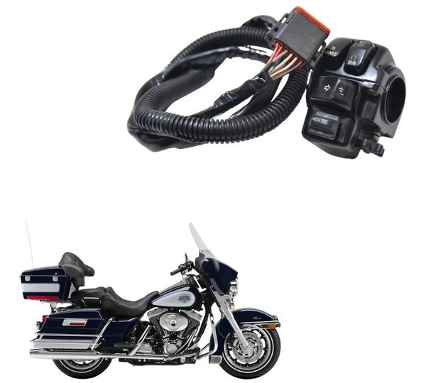 Chave Punho Partida Harley Electra Glide 1450 00-03