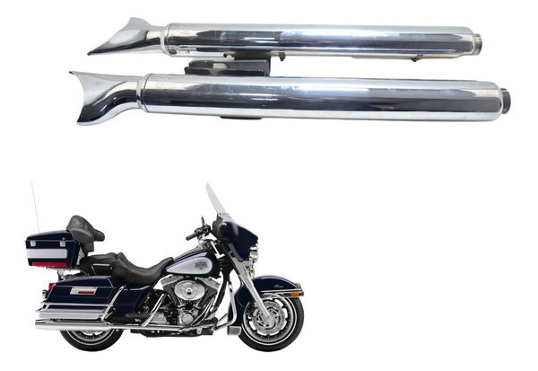 Ponteira Escape Vance Hines Harley Electra Glide 1450 00-03