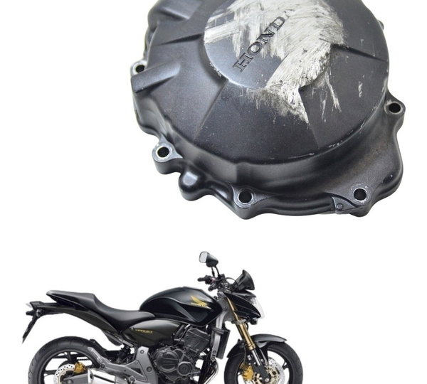 Tampa Estator C/ Detalhe Honda Cb 600f Hornet 08-11 Original Preto