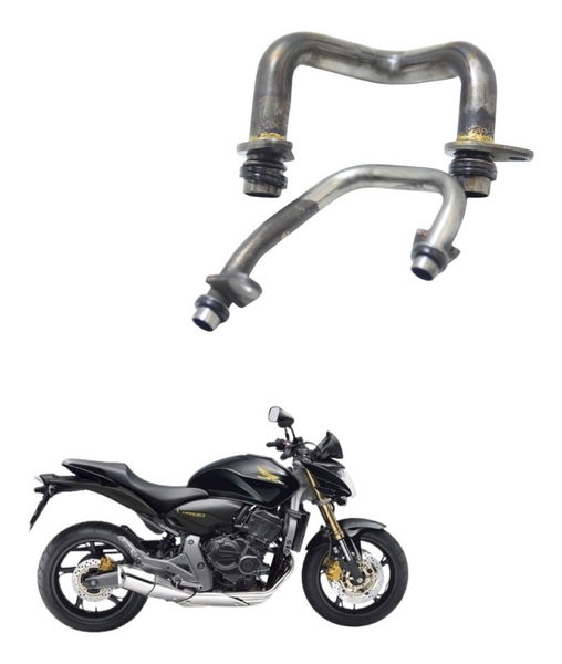 Tubos Conexão Óleo Honda Cb 600f Hornet 08-11 Original