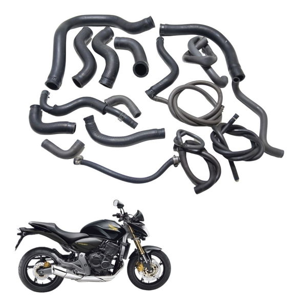 Kit Mangueiras Honda Cb 600f Hornet 08-11 Original