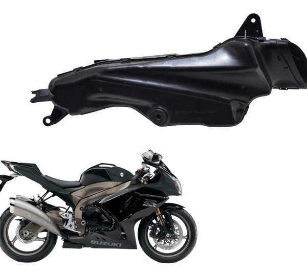 Duto Ar Direito Suzuki Gsx-r Srad 1000 11-16 Original Preto