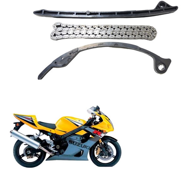 Kit Guia Tensor Corente Comando Suzuki Gsx-r Srad 1000 02-05