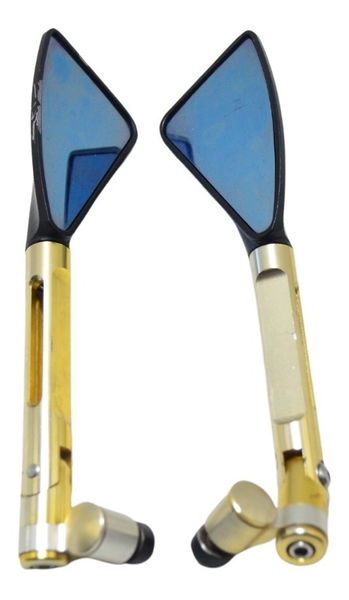 Par Espelho Esportivo C/ Detalhes Suzuki Gsr 750 14-16