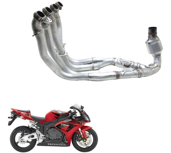 Curva Escape Coletor Honda Cbr 1000 Rr 04-07 Original