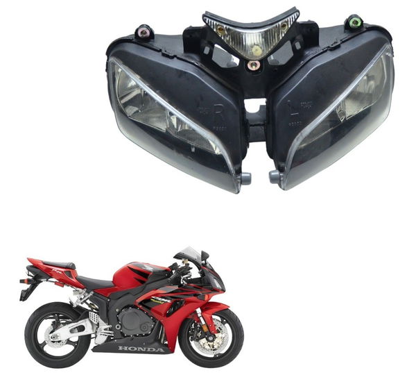 Farol C/ Detalhes Honda Cbr 1000 Rr 04-07 Original Esquerdo