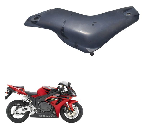 Acabamento Escape Lateral Honda Cbr 1000 Rr 04-07 Original Preto