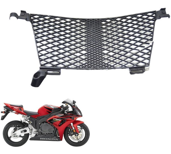 Grade Radiador C/ Detalhes Honda Cbr 1000 Rr 04-07 Original