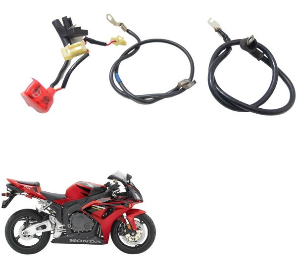 Cabo Bateria +/- Honda Cbr 1000 Rr 04-07 Original