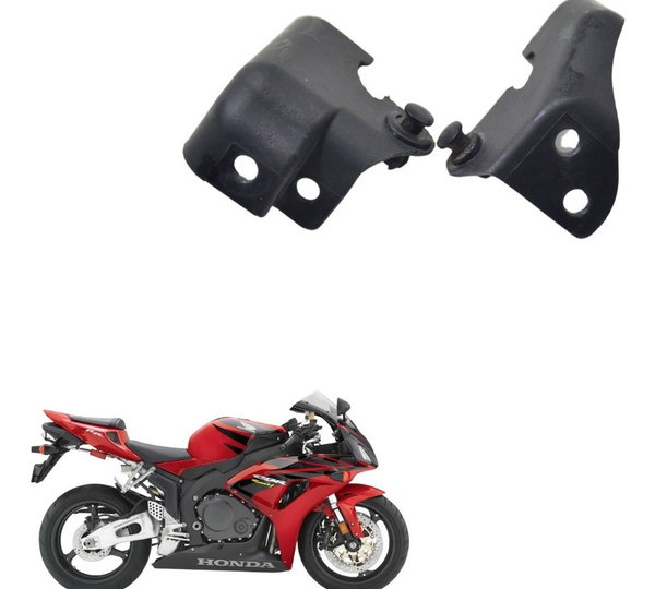 Par Acabamento Carenagem Honda Cbr 1000 Rr 04-07 Original Preto