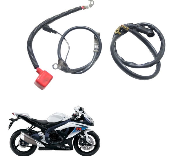 Cabo Bateria +/- Suzuki Gsx-r 750 Srad 10-14 Original