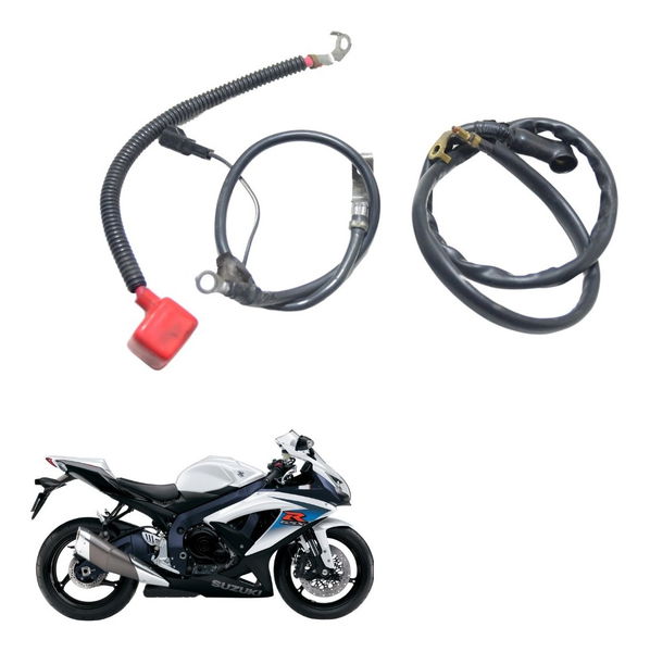 Cabo Bateria +/- Suzuki Gsx-r 750 Srad 10-14 Original