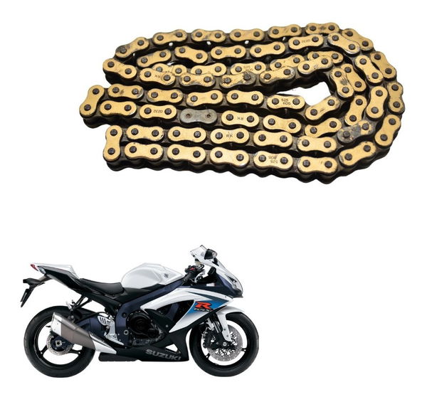 Corrente Rk 525 Passe Suzuki Gsx-r 750 Srad 10-14