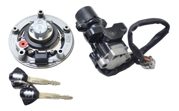 Kit Chave Ignição S/ Trava Banco Suzuki Gsx-r 750 Srad 10-14