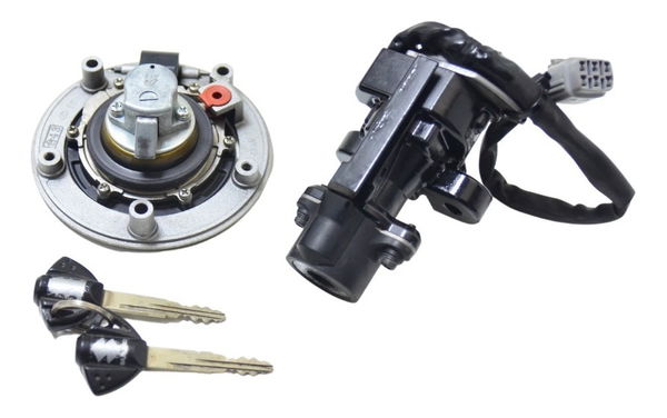 Kit Chave Ignição S/ Trava Banco Suzuki Gsx-r 750 Srad 10-14