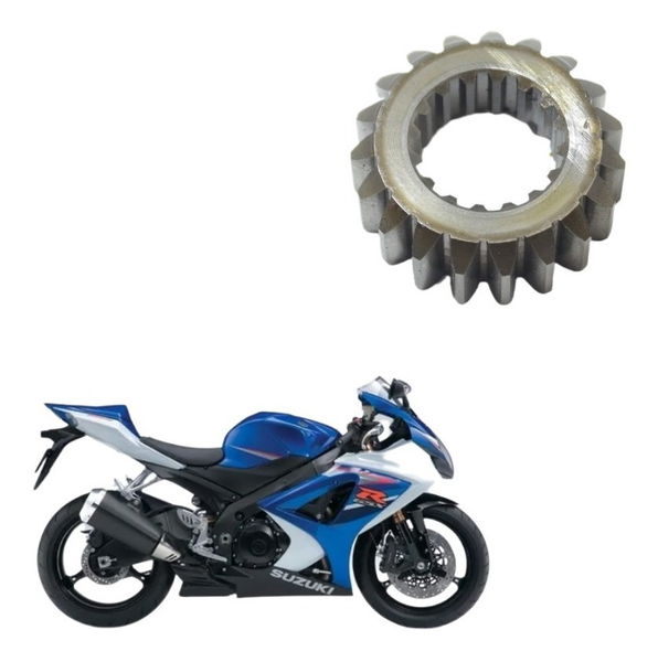 Engrenagem Secundaria Eixo Prim Suzuki Gsx-r Srad 1000 08-10