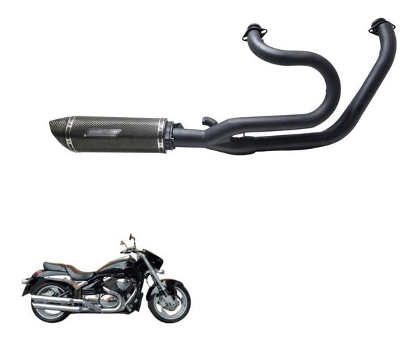 Escape Completo Esportivo Suzuki Boulevard M1500 2011