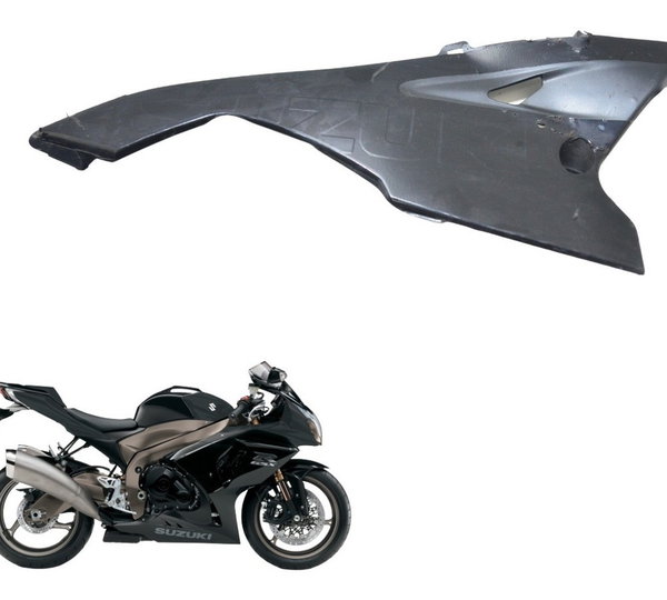 Spoiler Esquerd C/ Detalhe Suzuki Gsx-r Srad 1000 11-16 Orig Preto