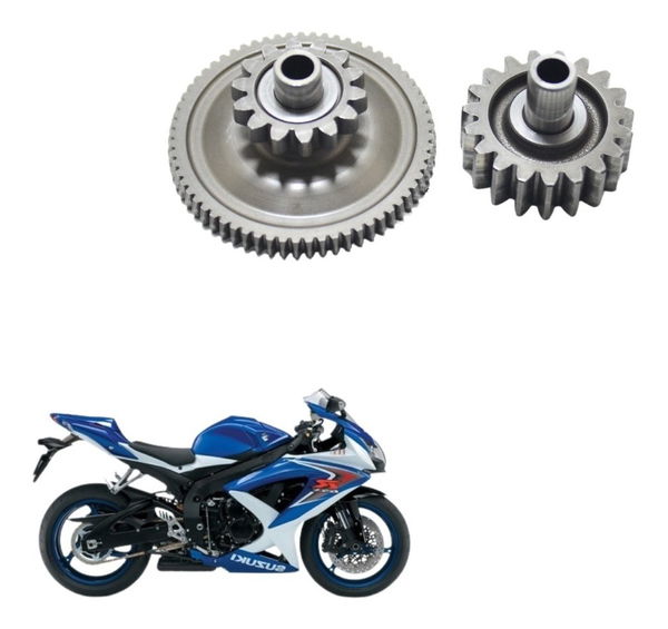 Engrenagem Redução Partida Suzuki Gsx-r 750 Srad 10-14 Orig