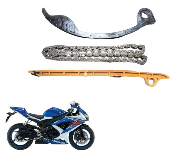 Kit Guia Tensor Corrente Comando Suzuki Gsx-r 750 Srad 10-14