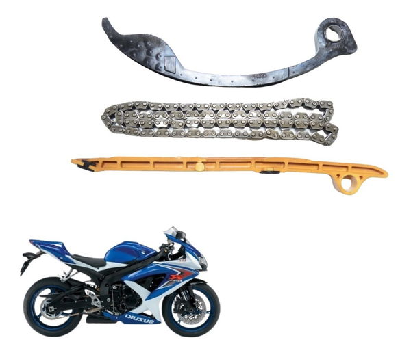 Kit Guia Tensor Corrente Comando Suzuki Gsx-r 750 Srad 10-14