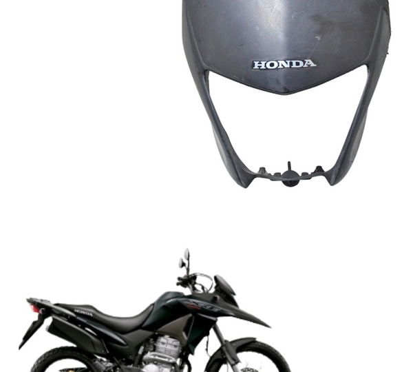 Carenagem Farol C/ Avaria Honda Xre 300 09-15 Original Preto