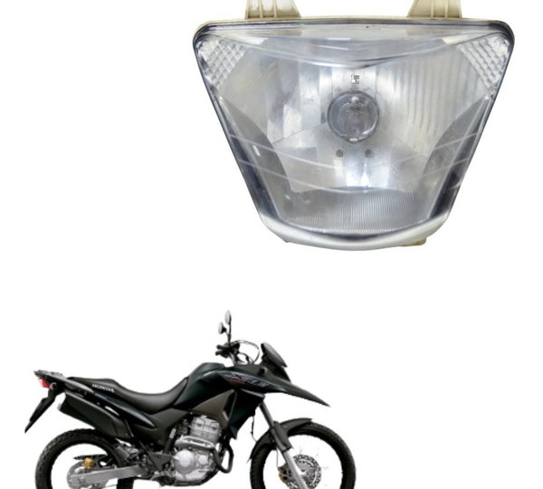 Farol C/ Avaria Honda Xre 300 09-15 Original Direito