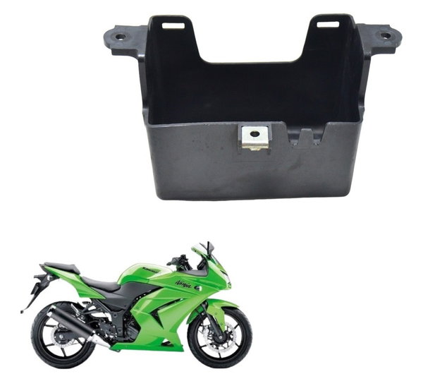 Caixa Bateria Kawasaki Ninja 250 R 08-12 Original Preto