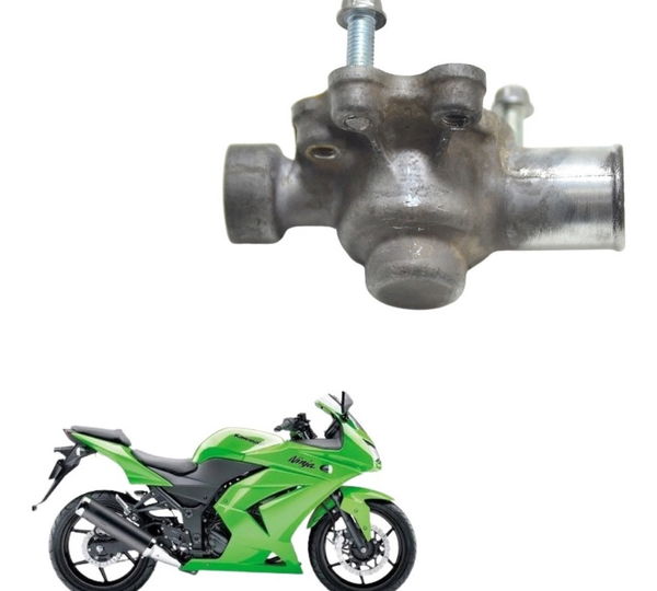Carcaça Válvula Termostática Kawasaki Ninja 250 R 08-12 Orig