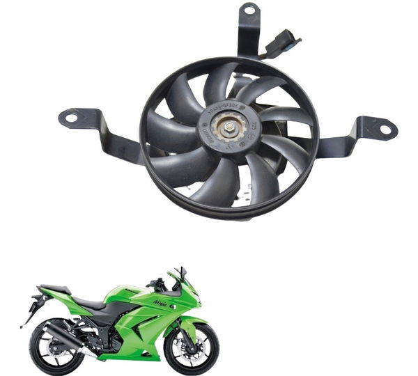 Ventoinha Radiador Kawasaki Ninja 250 R 08-12 Original