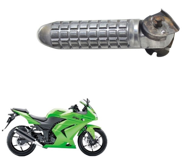 Pedaleira Traseira Esquerda Kawasaki Ninja 250 R 08-12 Orig