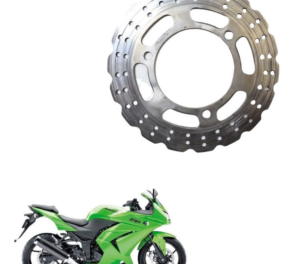 Disco Freio Tras Desgastado Kawasaki Ninja 250 R 08-12 Orig